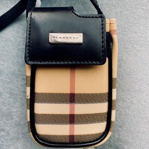 Burberry cell phone bag / mini bag